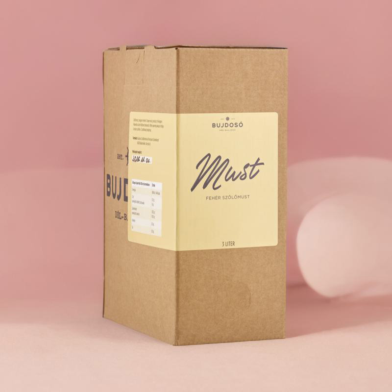 Fehér szőlőlé Irsai Olivérből